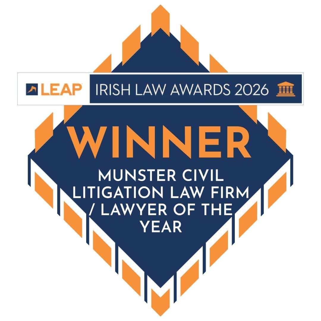 LEAP-Irish-Law-Awards-2026-MPUs-Winner LEAP Irish Law Award Munster Civil Litigation Law Firm Winner