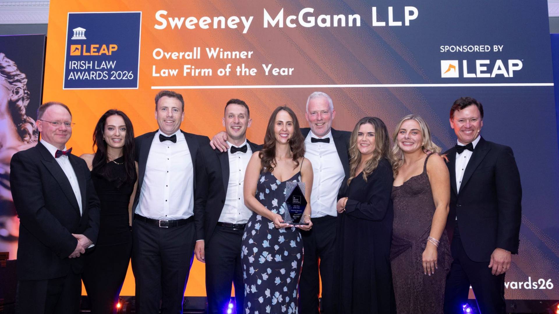 Sweeney McGann Solicitors LEAP Overall Winner 2026